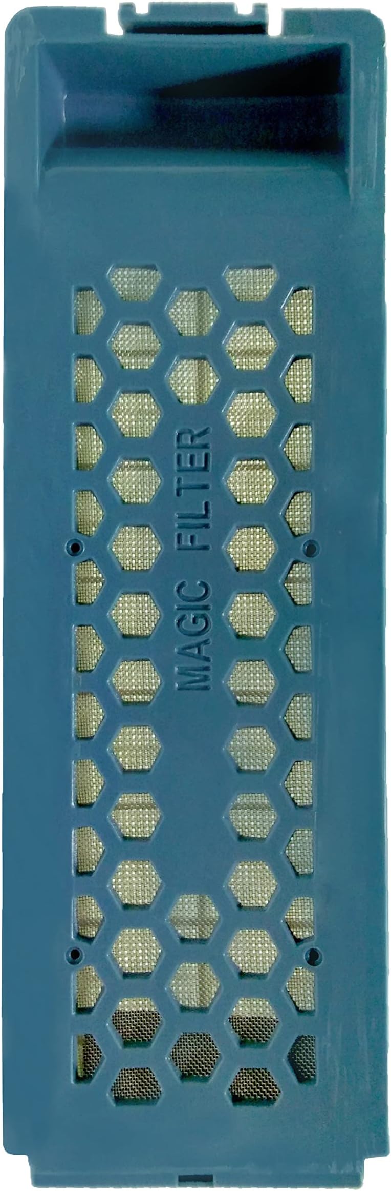 SMIPLEBOL - The Best Is Here Washing Machine Magic Filter (or) Dust Lint Bag (or) Waste Collector Net Compatible for Samsung (Blue-Hexagonal Holes)