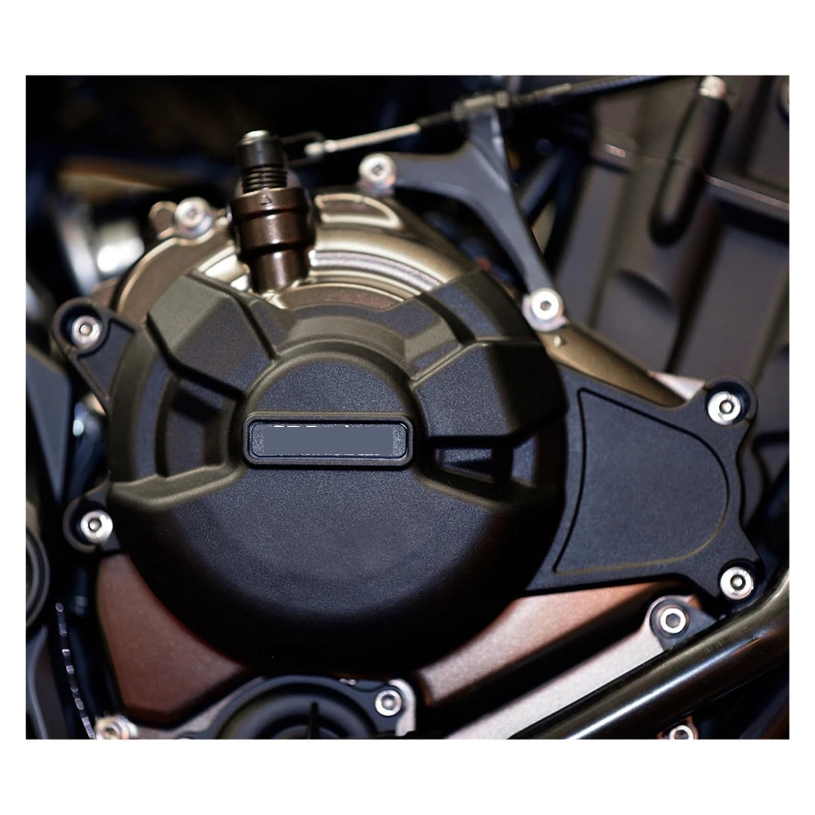 Accessoires Moto Housse de Protection Moteur GB Racing for R7 MT-07 Tracer 700/900GT SXR700 (Couleur: Un Ensemble (2))(Clutch Cover)
