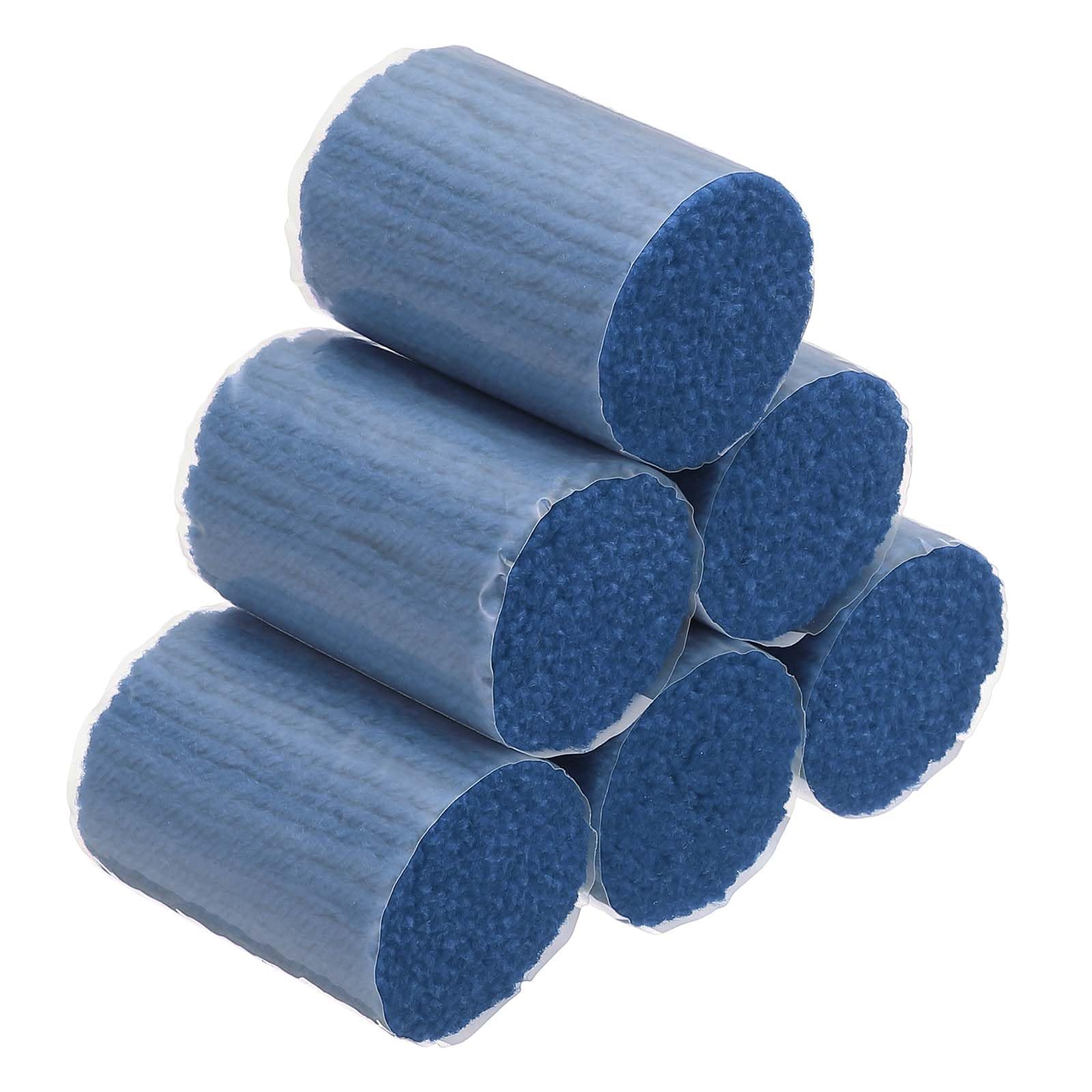 PATIKIL 12 Rolls Latch Hook Yarn, Latch Hook Kit Yarn Precut Hook Rugs Yarn Making Crochet Bundles for Latch Hook Rug Adults Beginners Tapestry DIY Craft, Dark Blue