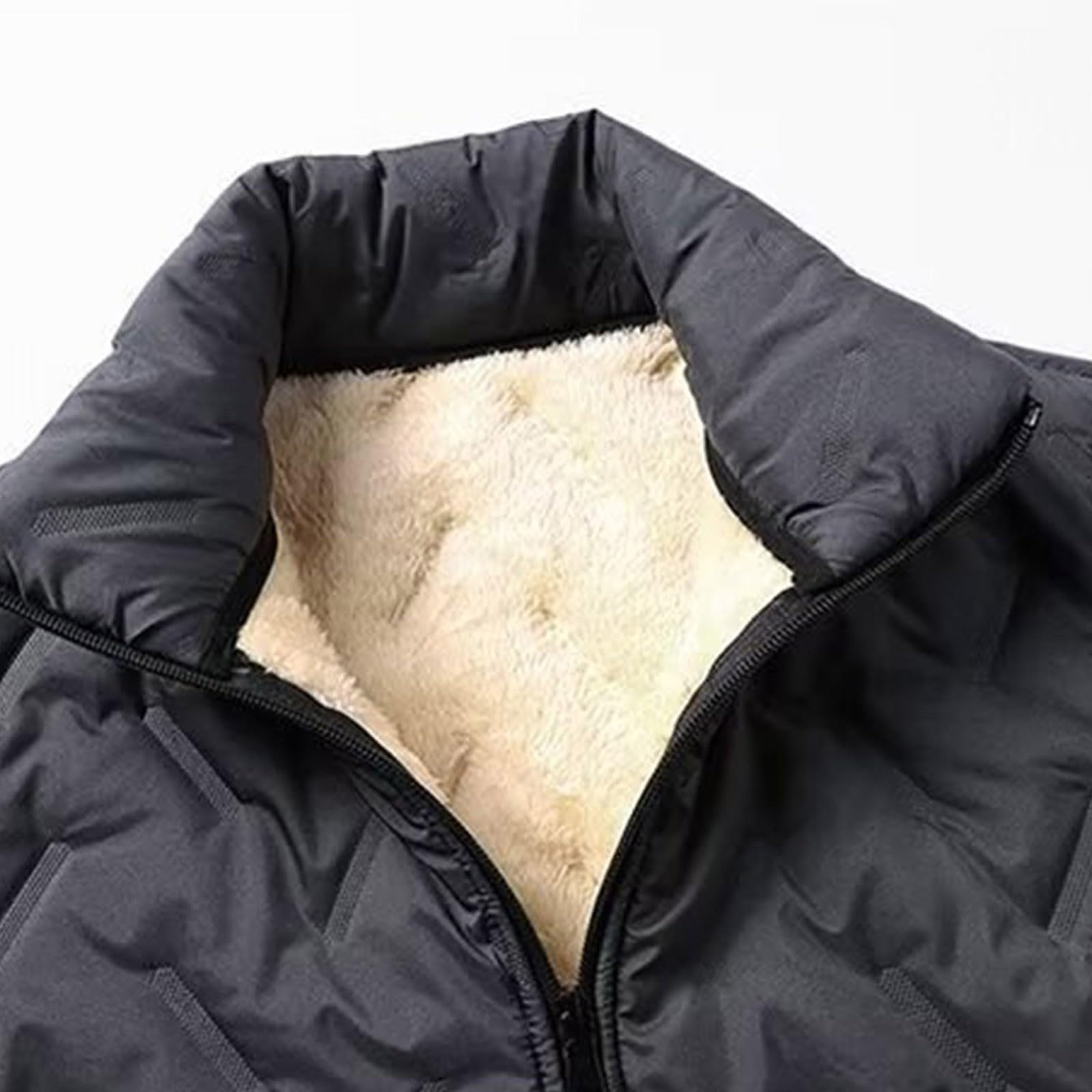 Genérico Chándal Completo Hombre, Conjunto Deportivo Hombre, Traje De Snowboard para Exteriores Grueso Resistente Al Viento con Capucha Y Cremallera con Forro Cálido De Lana De Invierno para Hombre