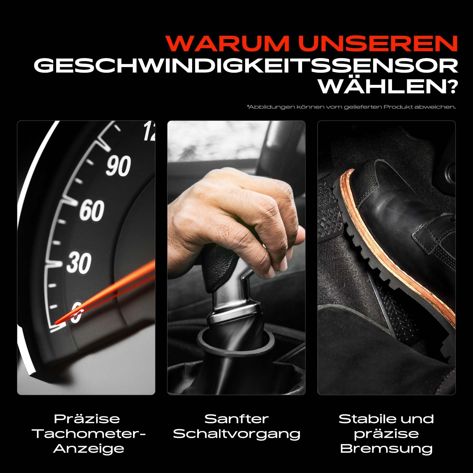 Frankberg Sensore di percorrenza Sensore albero tachimetrico Compatibile con Palio 171 178 371 Strada Pick-up 178 278 Palio Weekend 171 173 178 373 374 Replace# 46543998