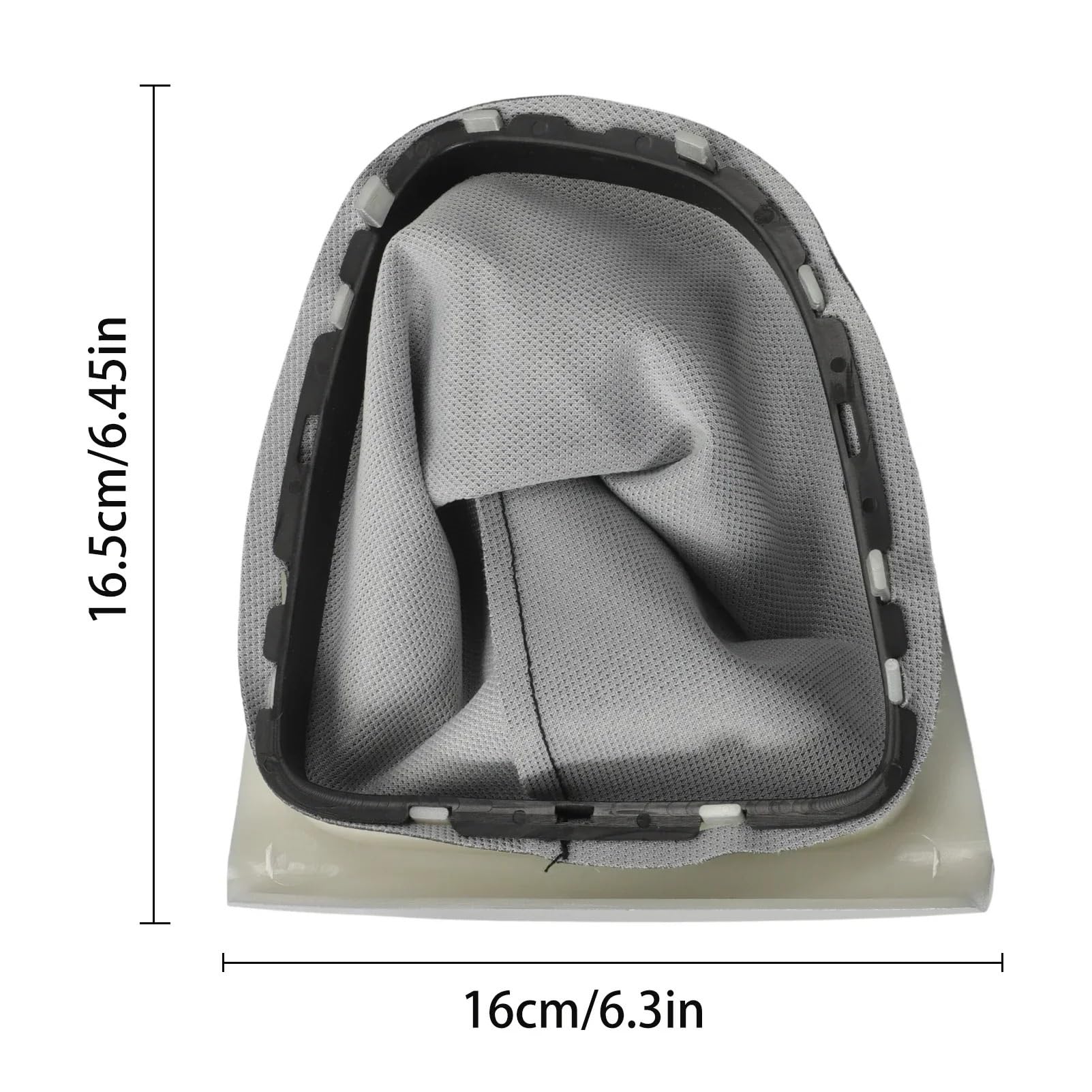 Yczygbm One Color 5 Speed Shift For Handle Kit Leatherette Cap Retention Ring And Frame For Renault For Clio Iv 2012-2020