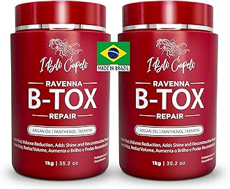 Repair Ravenna Hair Botox Treatment for Blond Hair Set with 2 units- Botox Capilar Para el Cabello, Cirugia Capilar Para el Cabello- Effect Anti-Frizz, Volume Reduction, Smoothing
