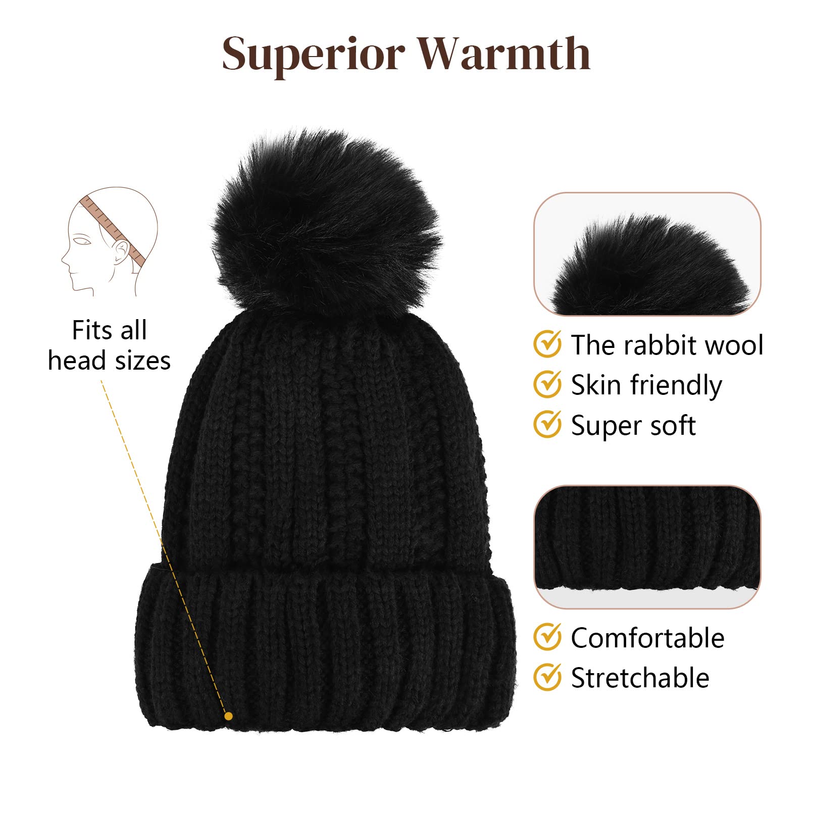 Amazon.com : Flufymooz Beanie Wig, Hat Hair Extension Long Wavy