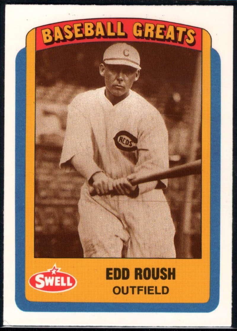Amazon.com: Baseball MLB 1990 Swell Greats #35 Edd Roush Reds ...