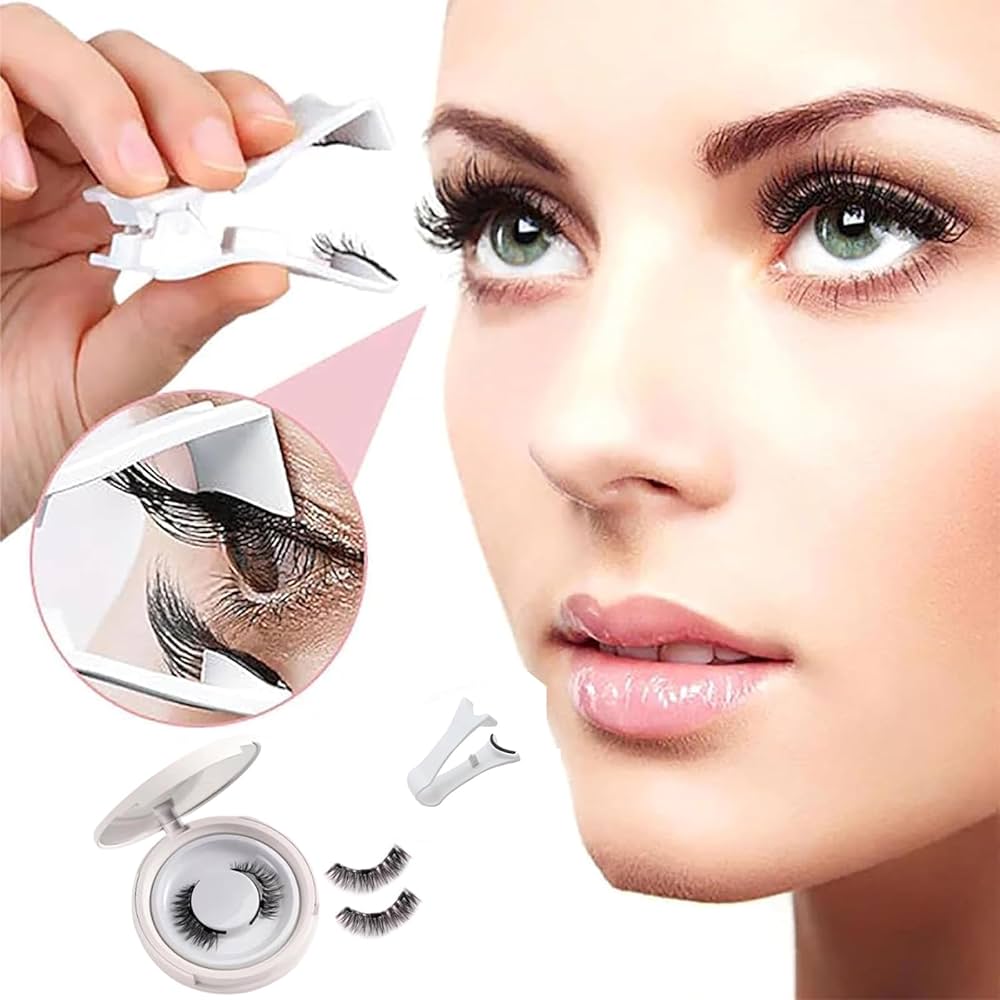 Amazon.com: Pestañas magnéticas, pestañas magnéticas con aplicador para  mujer (W-03) : Belleza y Cuidado Personal