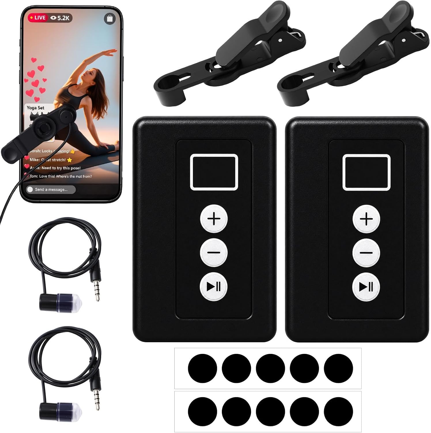 2 Pack Auto Clicker for Smart Phone Screen Tapper for Live Stream Gaming