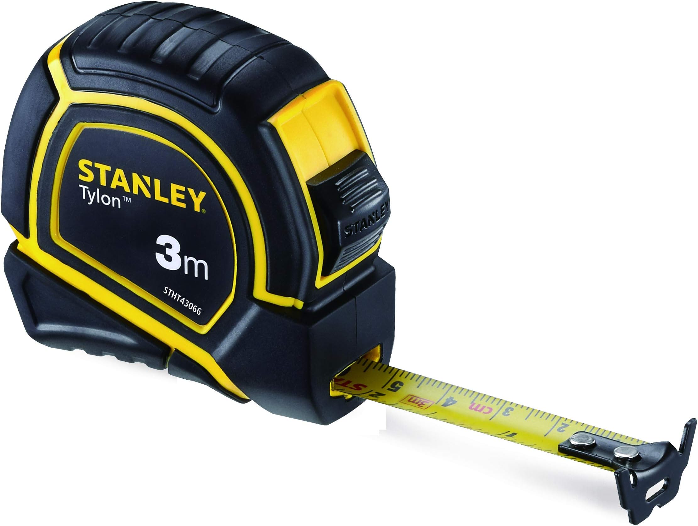 STANLEY STHT43066-12 Tylon 3 Meters Measurement Tape in Rugged Rubber Case