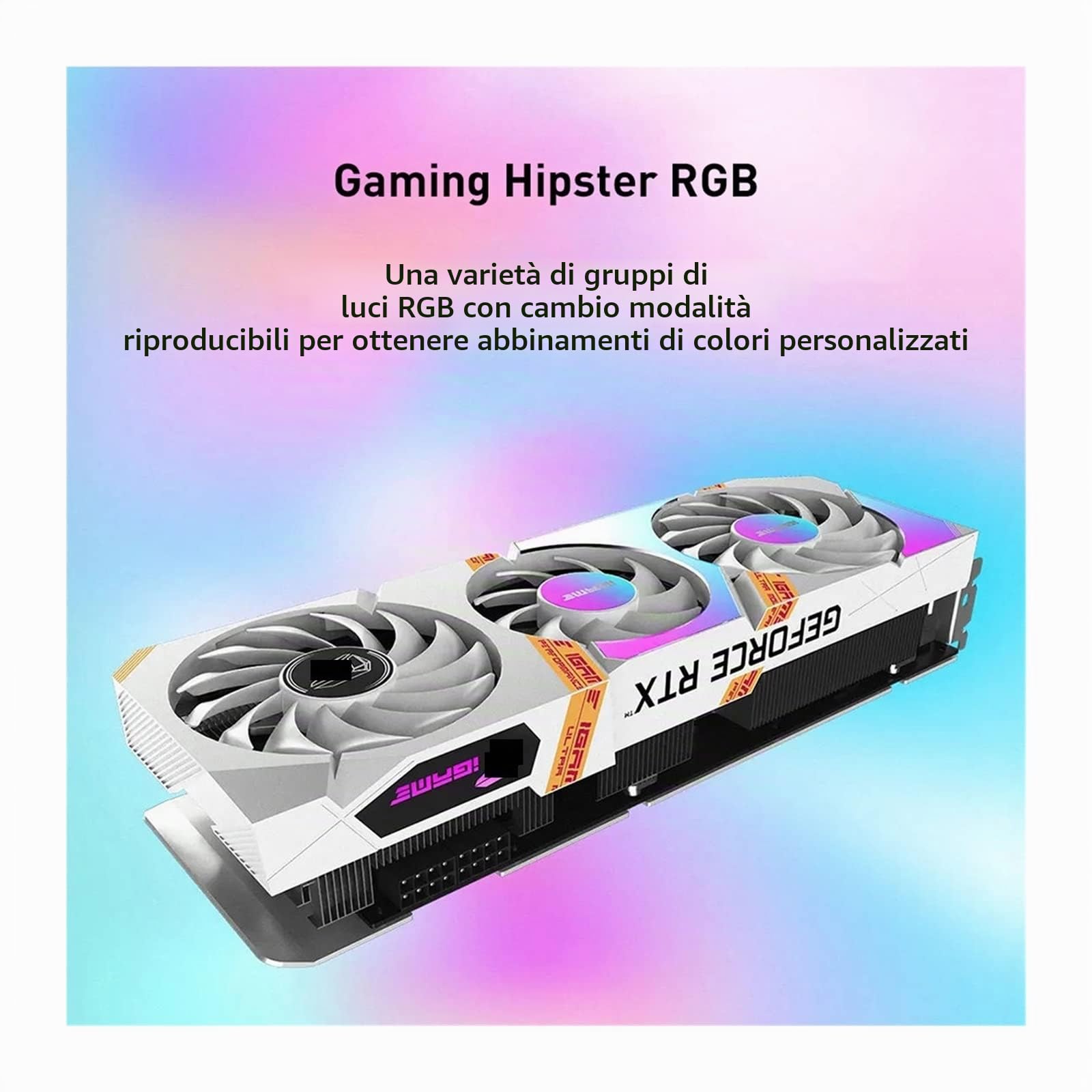 YZABEL Scheda Grafica GDDR6X RTX 3060 3060Ti 8GB 12GB Gaming GPU Schede Video 256 Bit RTX3060 3060TI placa de vídeo LHR (Color : 3060 Ultra 8GB)
