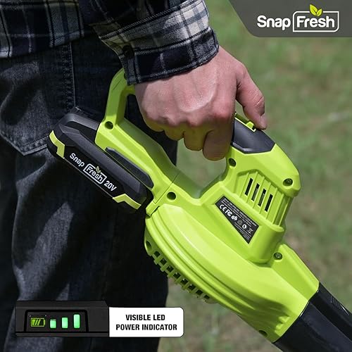 Miniatura 5 de SnapFresh Batería de litio de 20 V para herramientas inalámbricas, batería de larga vida útil solo con todas las herramientas inalámbricas de 20 V,