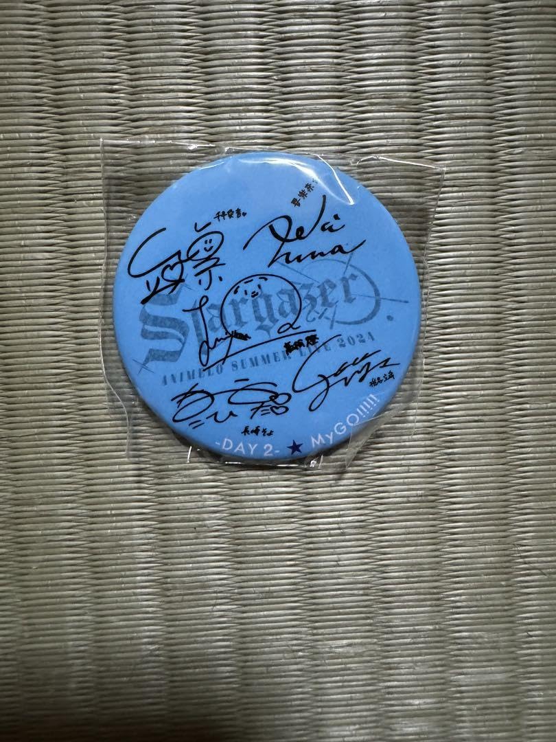 アニサマ 2024 アーティスト缶バッジave mujica mygo