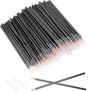 Juego de 100 brochas desechables para delinea...