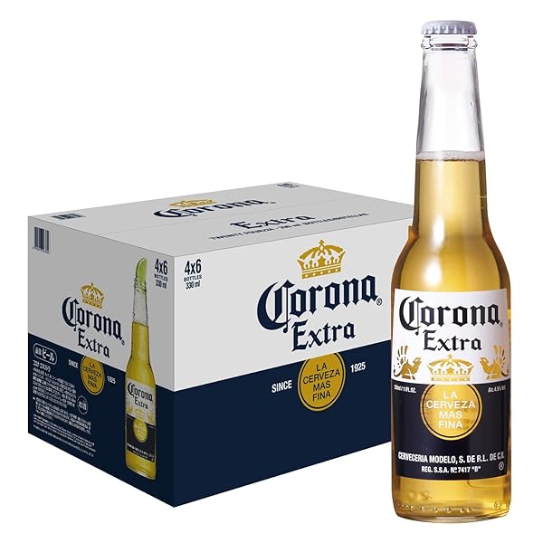 コロナ・エキストラ 瓶 Corona Extra [ ラガービール 330ml × 24本 ]