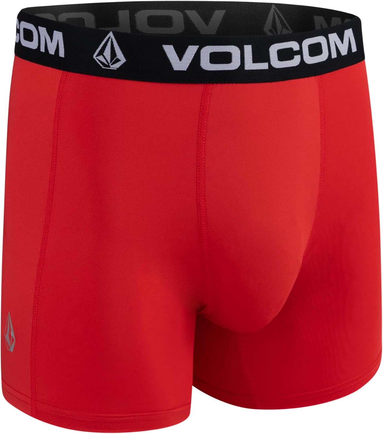 Volcom Mens Boxer Briefs 4 Pack Poly Spandex Performance Boxer Briefs Underwear