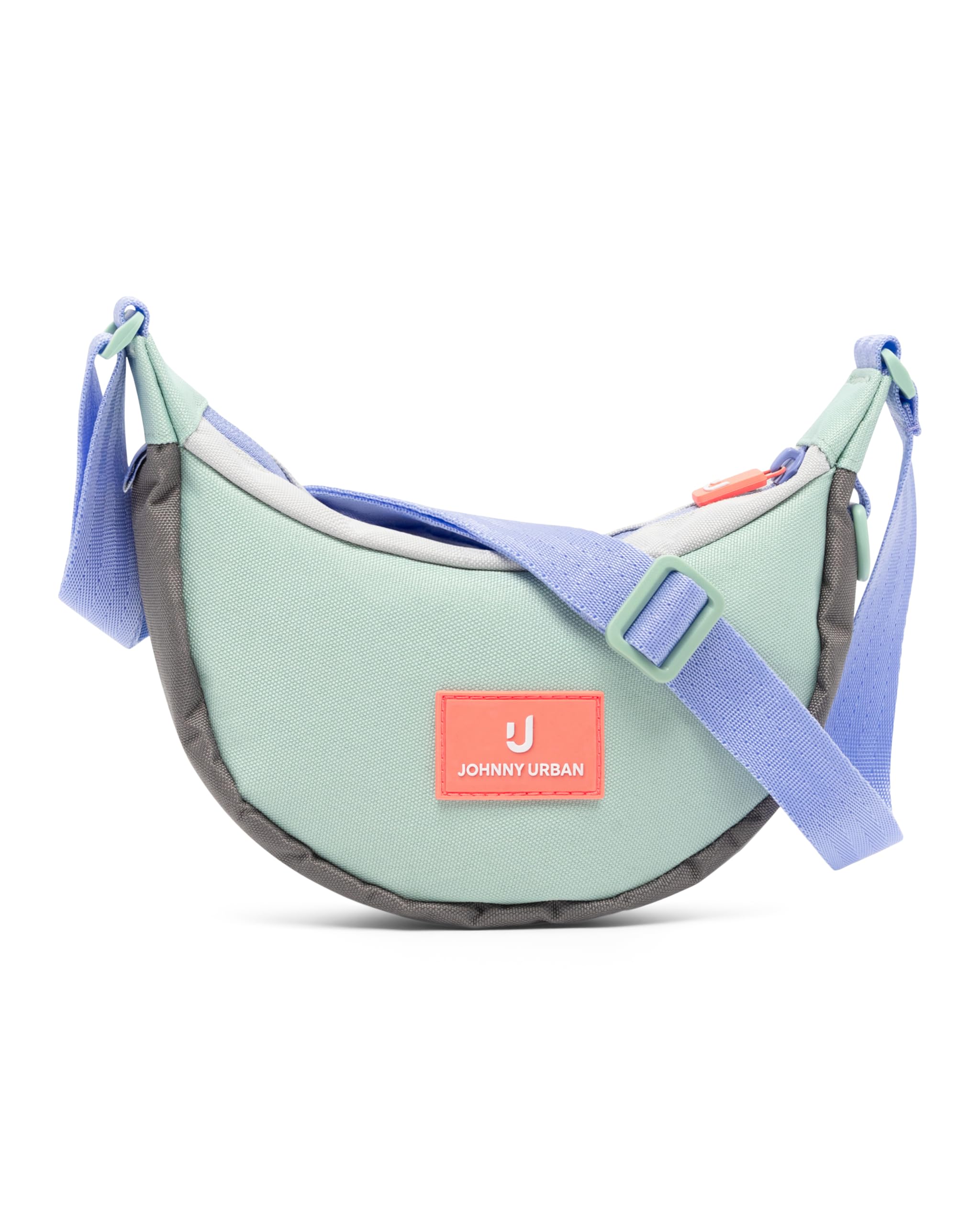 Johnny Urban Junior Pequeña Bolsa de Media Luna para Niñas y Niños - Mio - Mini Half Moon Bag - Bolsa Bandolera para Patio de Recreo, Jardín de Infancia - A partir de 3 años - Repelente al Agua