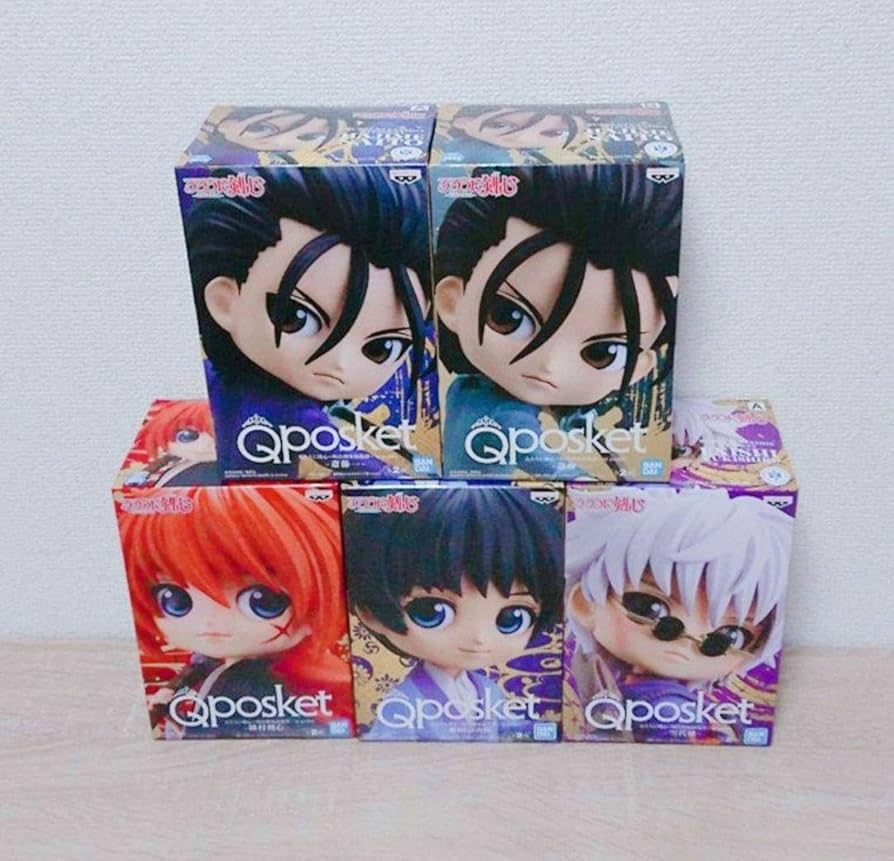 Qposket フィギュアセット るろうに剣心 Amazon.co.jp: るろうに剣心 明治剣客浪漫譚 Qposket フィギュア 5点