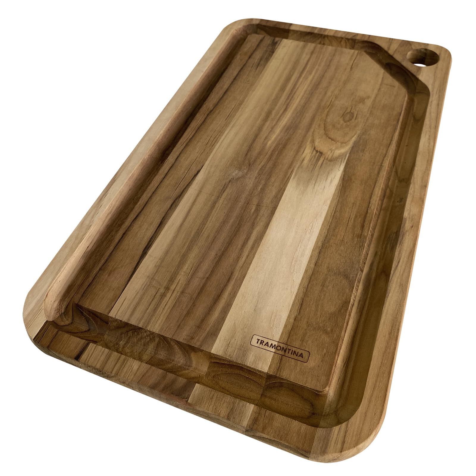 Tramontina Tabla para Barbacoa Rectangular en Madera Teca Certificada 34 x 23 cm