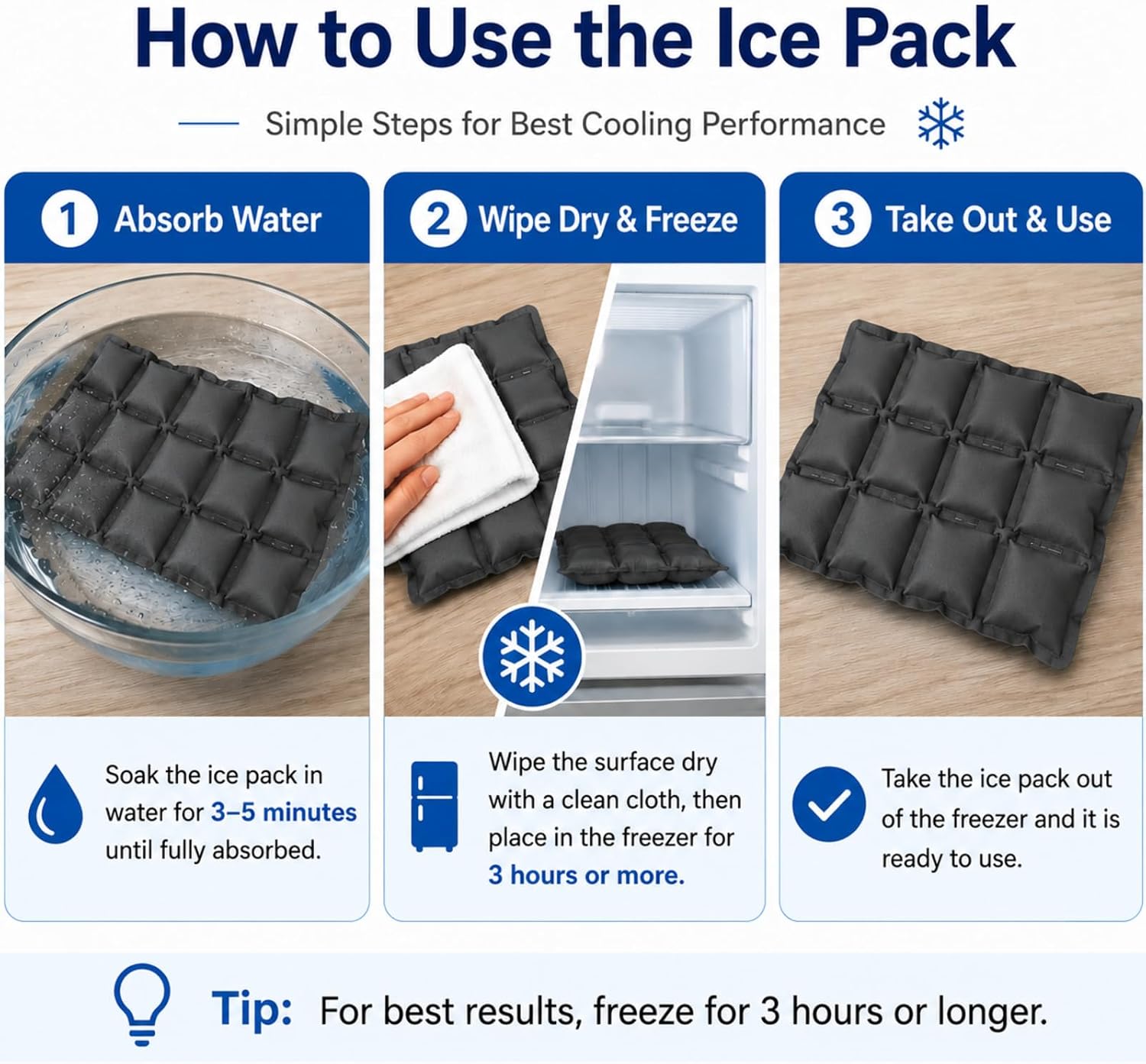 WORLD-BIO Cooling Vest with Ice Packs, Adjustable Ice Vest for Outdoor Work