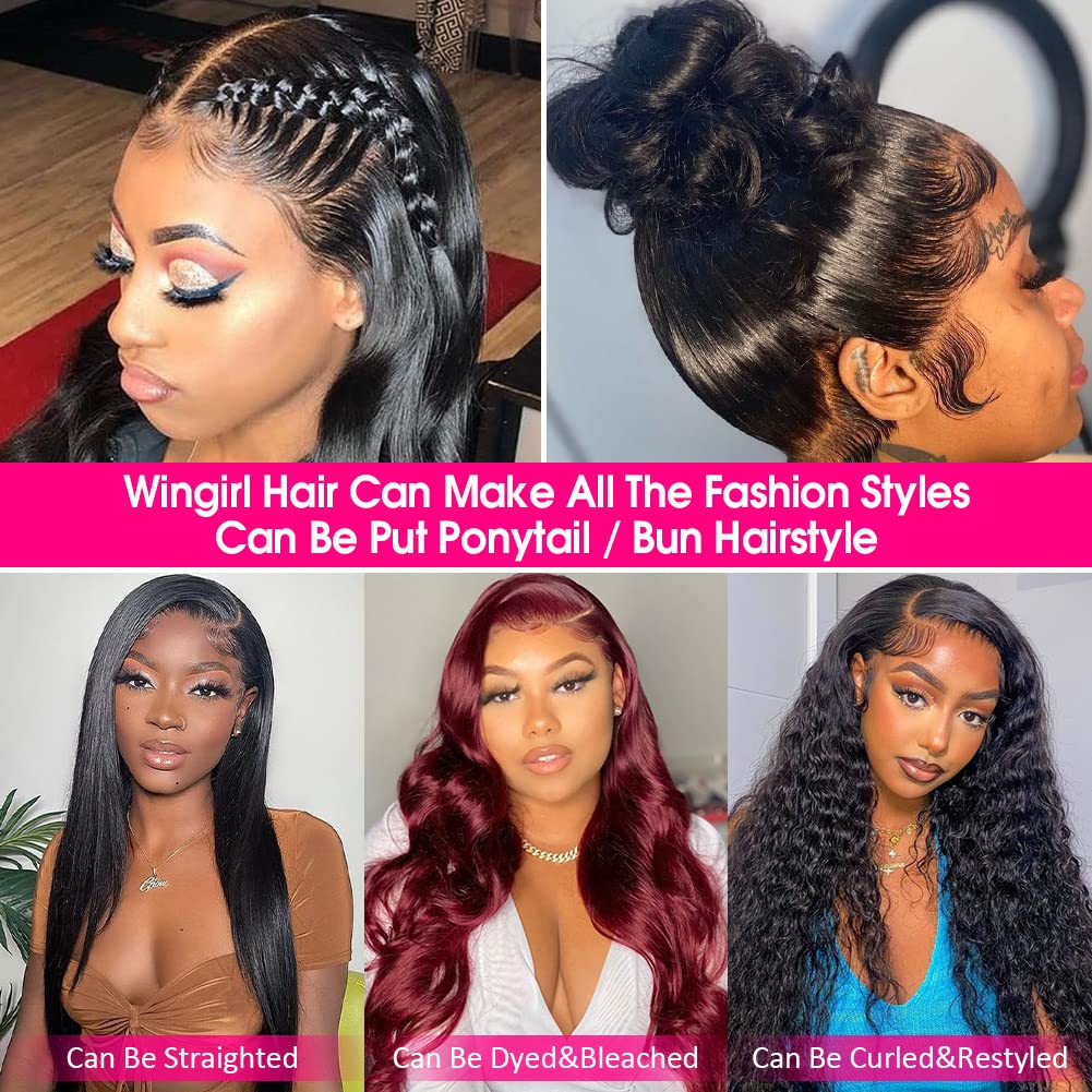 Wingirl 13x6 Body Wave Human Hair Lace Front Wig