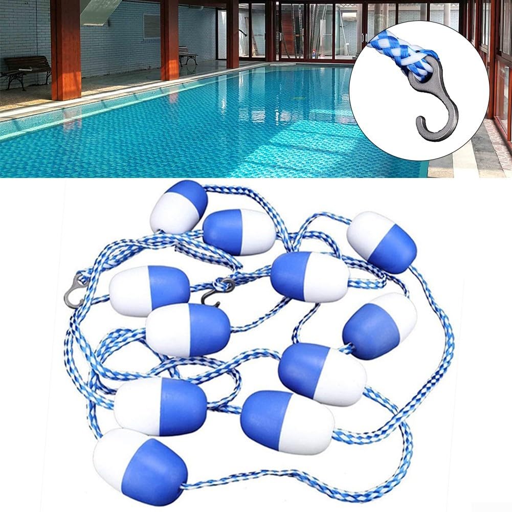 Ligne de sécurité flottante en nylon 5 m séparateur de piscine avec de fortes caractéristiques d'identification