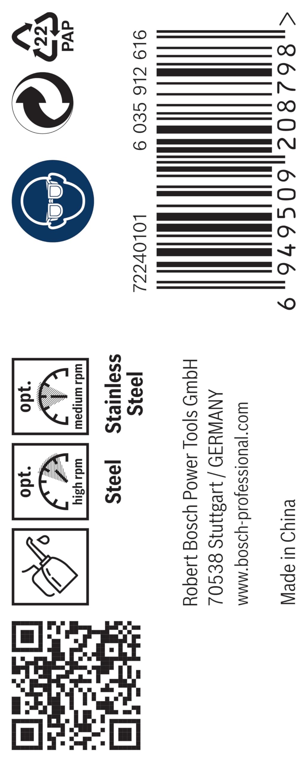 Bosch 10x PRO Stainless Steel HSS-Co Spiralbohrer (für Stahl, Edelstahl, Ø 5,30 mm, Professional Zubehör Bohrmaschine/Schrauber)