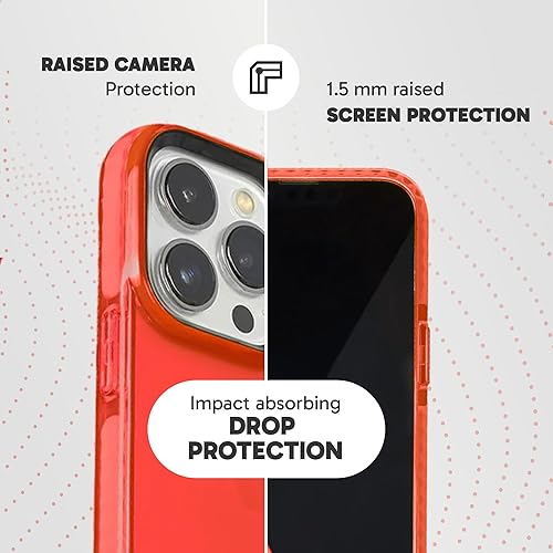 Miniatura 4 de SteepLab Funda de barrera para iPhone 14 Pro (2022, pantalla de 6.1 pulgadas), funda absorbente de impactos con protección de cuerpo completo y