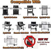 Vista 3 de Rejillas de hierro fundido 7527 65906 7525 7526 7639 7638 para Weber Spirit E-310 E-320 S-310 300 series Spirit II E-310 SP320 Spirit 700 Genesis