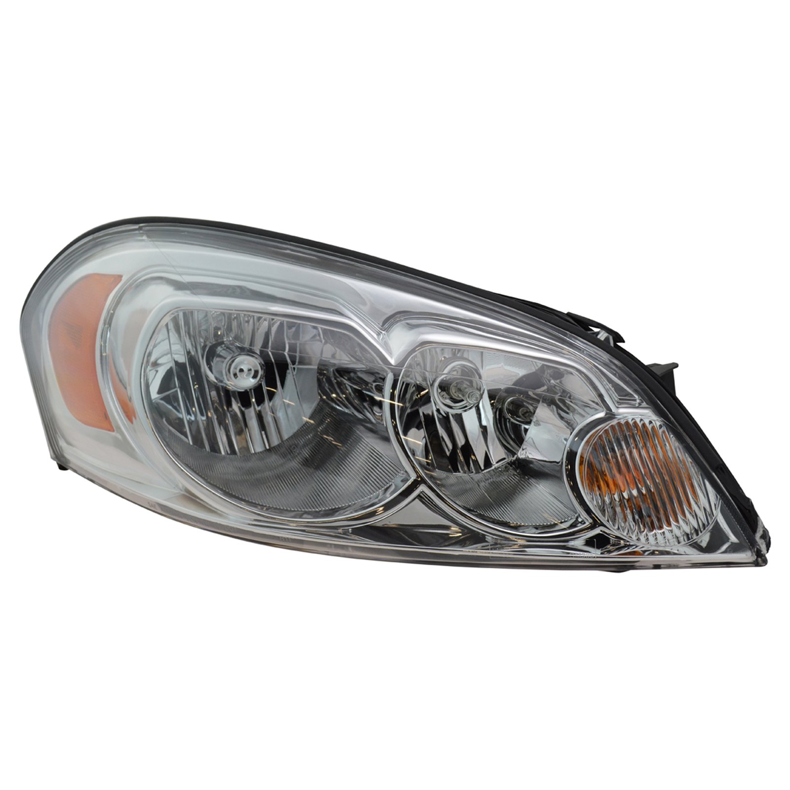 TRQ Passenger Side Headlight Assembly Compatible with 2006-2013 Chevrolet Impala 2014-2016 Impala Limited 2006-2007 Monte Carlo GM2503261