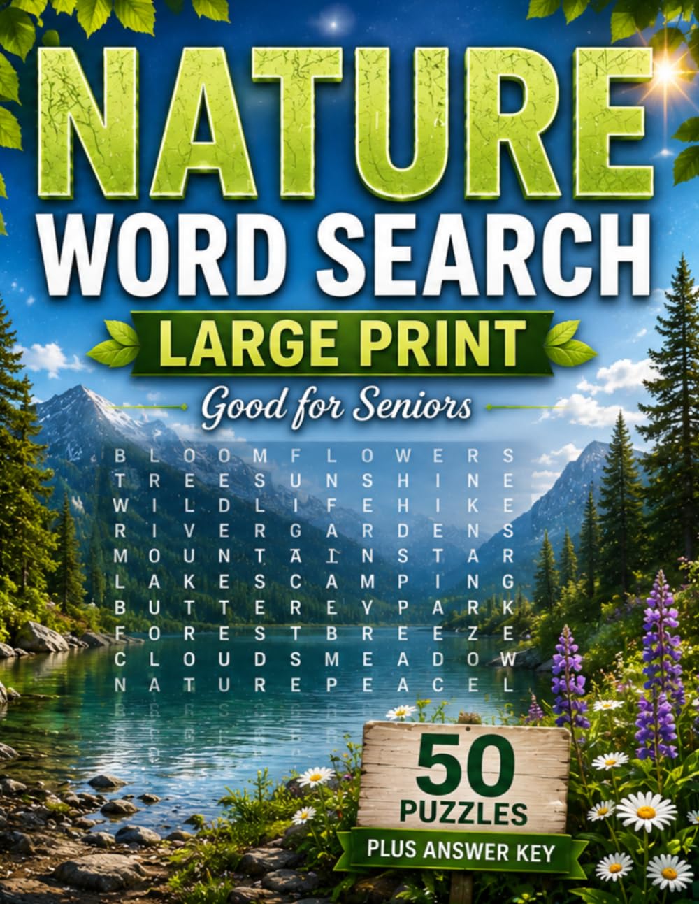 Word Search Nature: 50 Puzzles cover