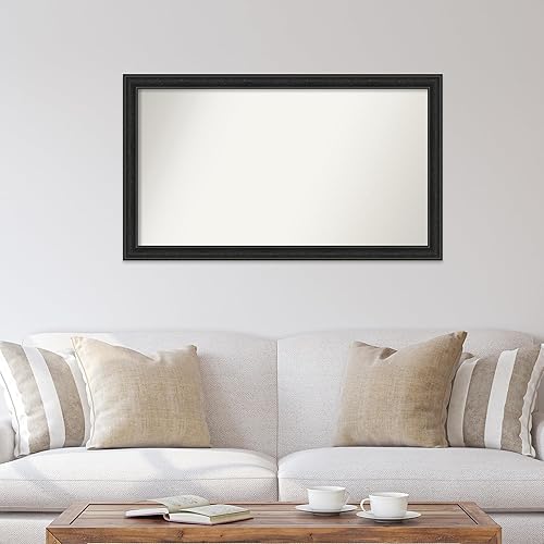 Miniatura 4 de Amanti Art Espejo personalizado, espejo de baño estrecho negro naufragio, espejo de pared o espejo de tocador de baño sobre el fregadero (28 x 48