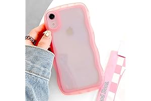 Caudabe iPhone XR Case: Curly Wave Frame Girl | Cute & Protective