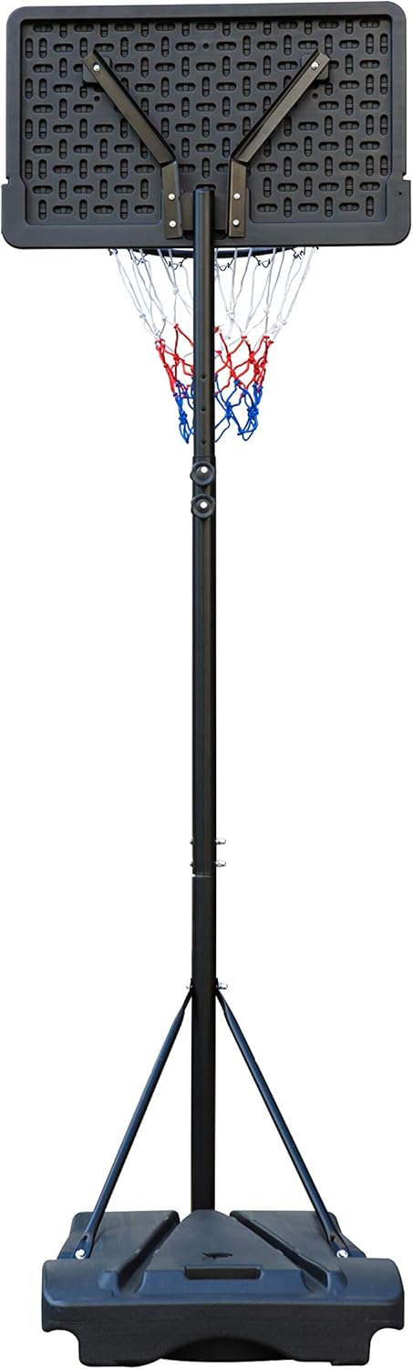 aokung Portable Adjustable Height 5.4ft - 7ft Basketball Hoop Backboard Stand and Rim for Kids Youth w/Wheels Basketball Goal Game Play Set Indoor/Outdoor/Poor : Sports & Outdoors