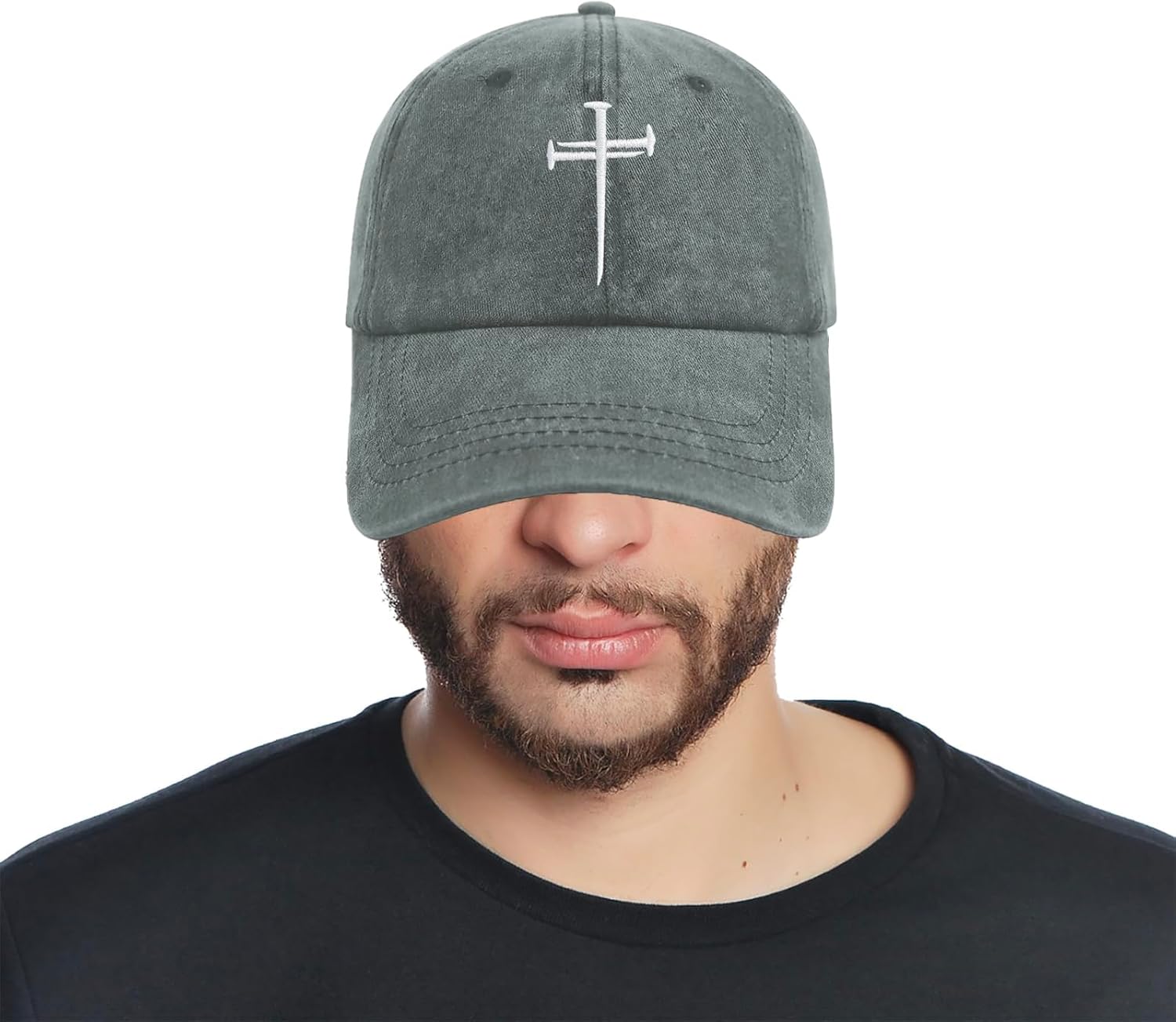 Christan Jesus Cross Baseball Cap Embroidered Dad Hat - Image 7