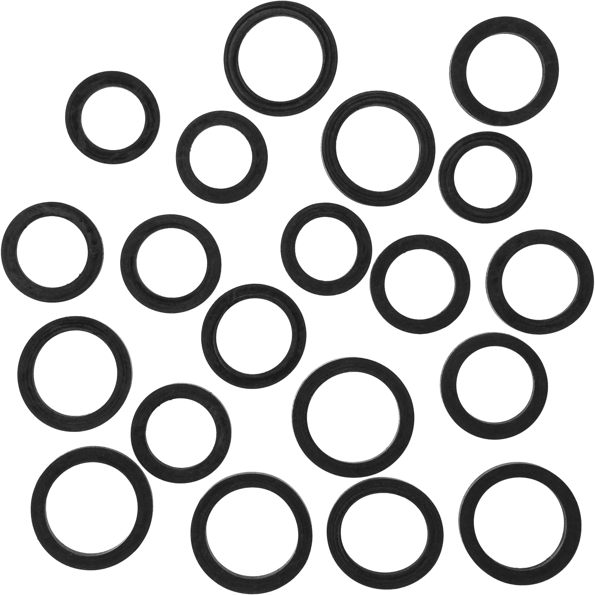 20PCS Mixed Idle Tire Wheel Belt Idler Rubber for Cassette Deck Recorder Tape Stereo Player – 9-13mm Hole, 3.5mm Thick Pulley for Tape Deck-picture-14