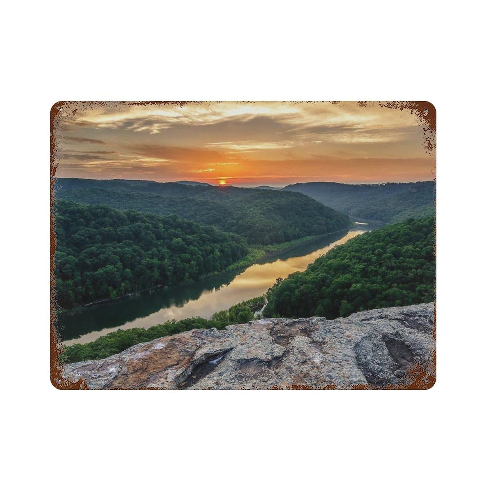 xiaoxiaoshen Real Photo Tennessee Decor USA Wall Decor Art Metal Tin Poster Modern Home Decor Art Home Bar Shop Decorations Vintage Sign 30x40cm