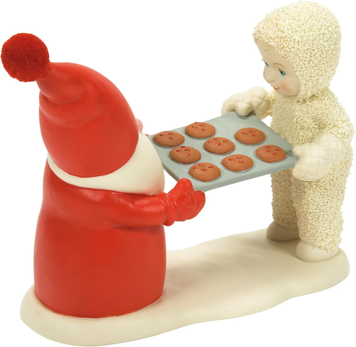 Department 56 Snowbabies Christmas Memories Gnome Cookie Exchange Figurine, 4.72 Inch, Multicolor