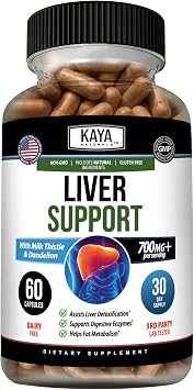 Kaya Naturals Liver Cleanse Detox & Repair, 60 Count