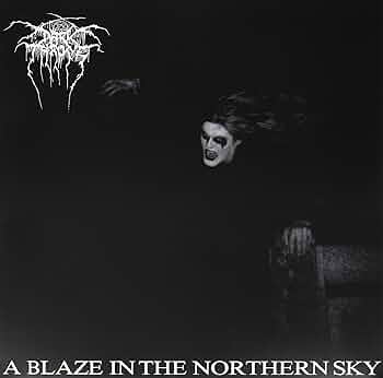 DARKTHRONE Under beskyt̄else〜サイン入りLP Darkthrone - A Blaze In The Northern Sky ( Lp ) - Amazon.com