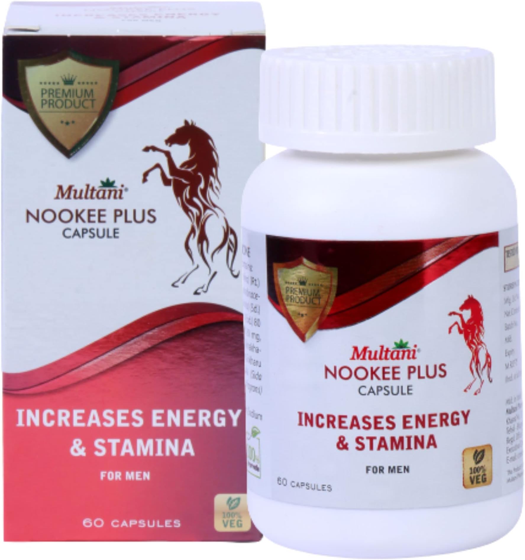 Nookee Plus Capsule, 60 Veg Capsules