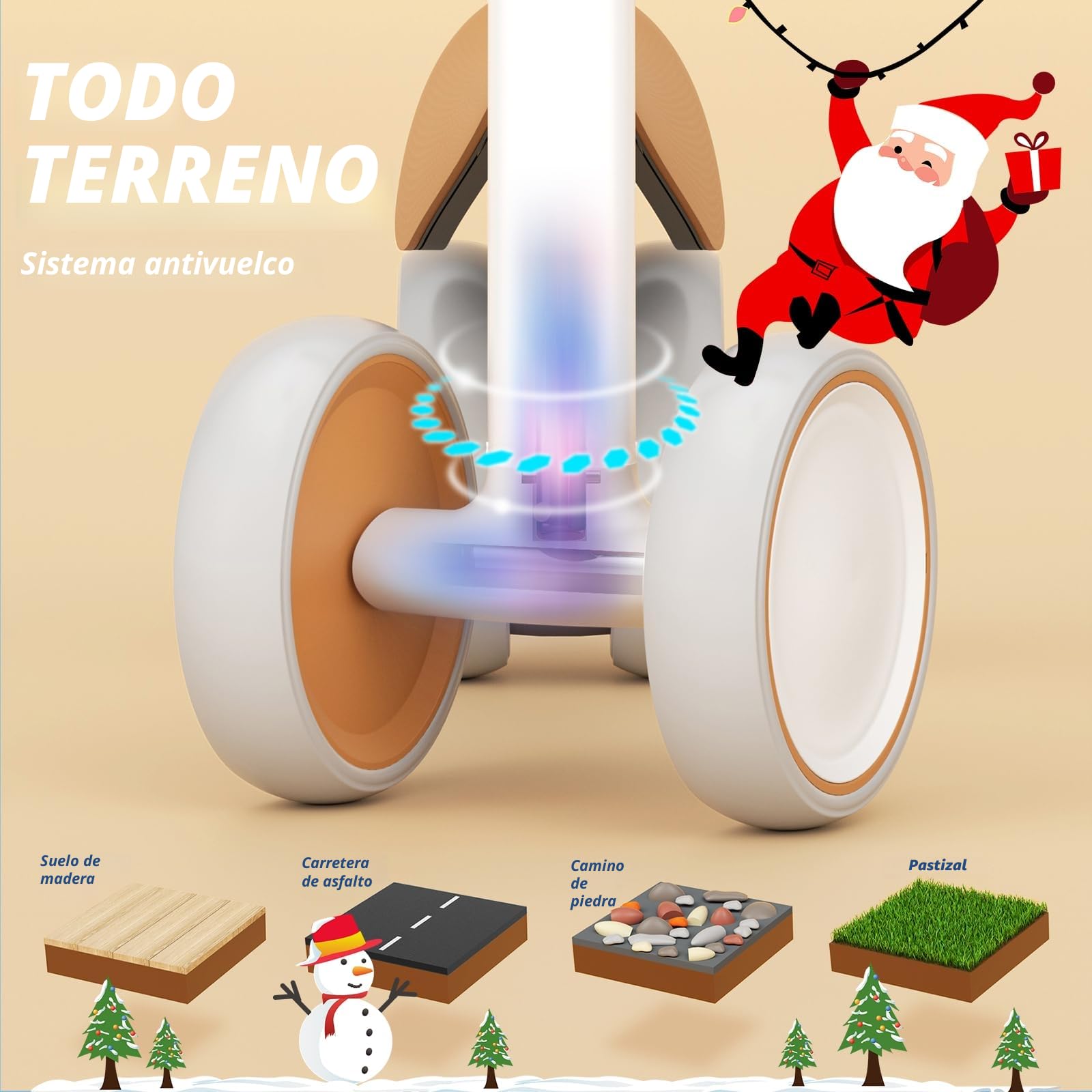 XJD Bicicleta sin Pedales Bici Bebe para Niños de 1 Año Niño Niña 10-36 Meses Bicicleta para niños pequeños Primera Bicicleta Andador para niños o Regalo de cumpleaños