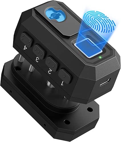 Biometric Trigger Lock, Gun Trigger Lock for Rifles and Shotguns,