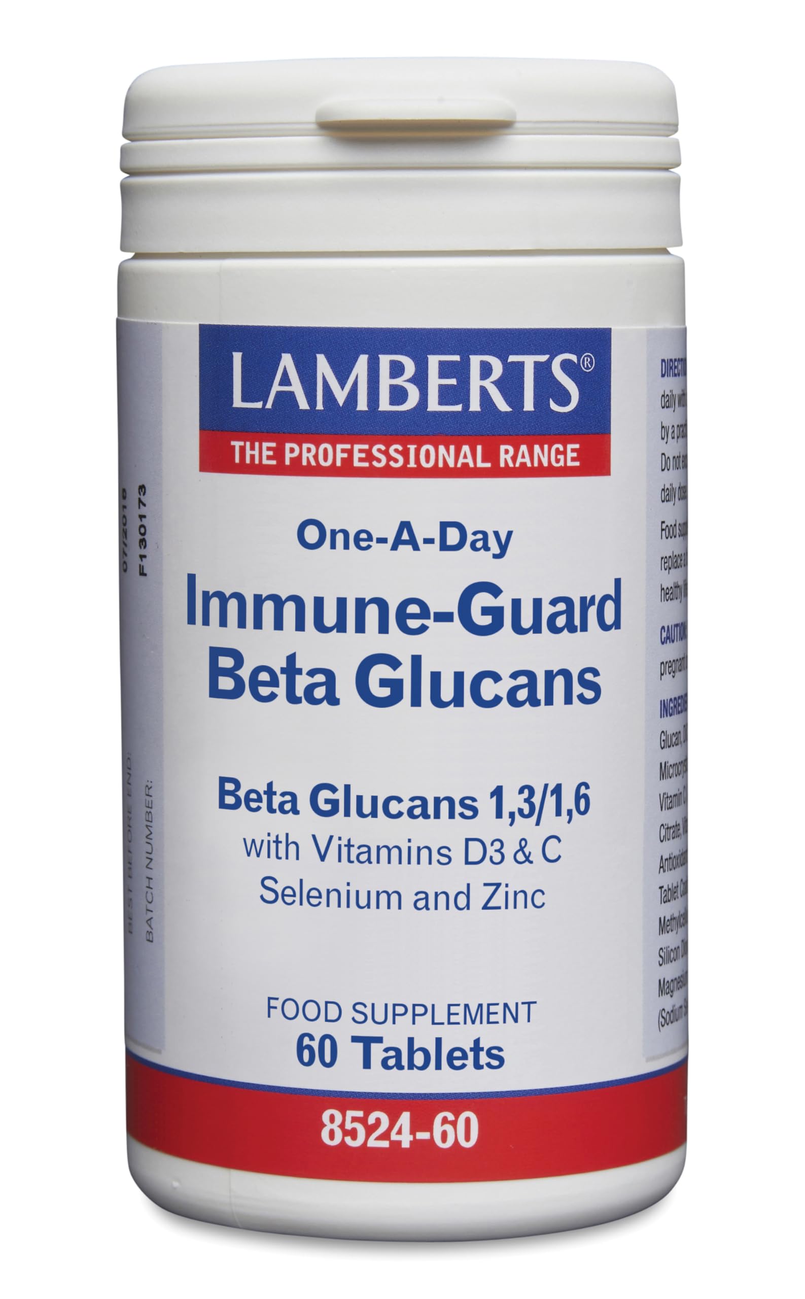 Lamberts Immune-Guard Beta Glucans - 60 Tabletas