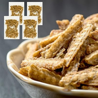 カシライフ うなぎの骨せんべい 440g(110g×4袋) 醤油味 おつまみ 保存に便利なチャック付き 鰻 うなぎボーン カルシウムたっぷり からあげ