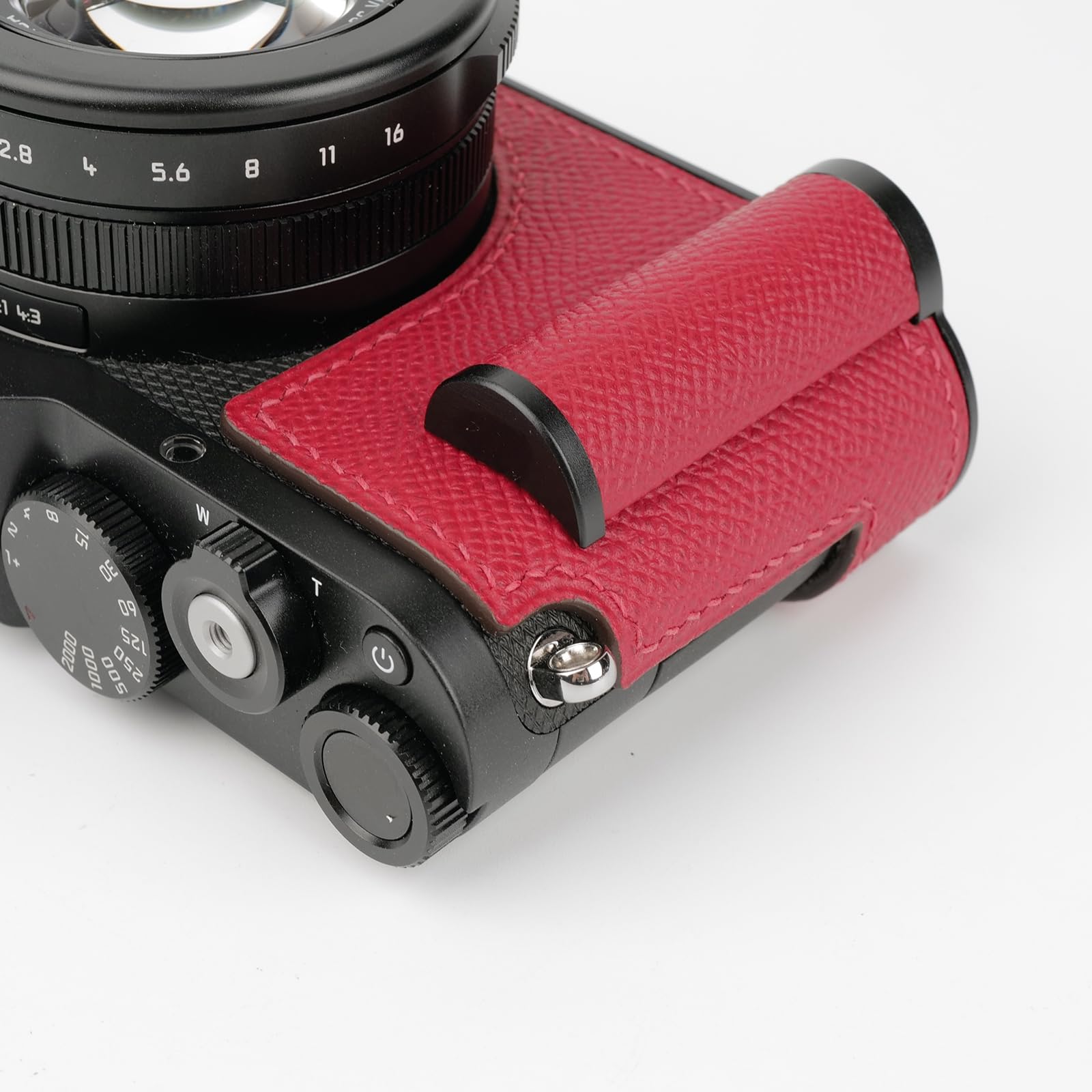 Iborrys 対応 Leica ライカ D-LUX8 専用 カメラケース カメラカバー カメラバッグ 本革 純手作＞＞＞銀付本革本体+メタルベースプレート+ハ Amazon | Iborrys 対応 Leica ライカ D-LUX8 専用 カメラケース カメラ