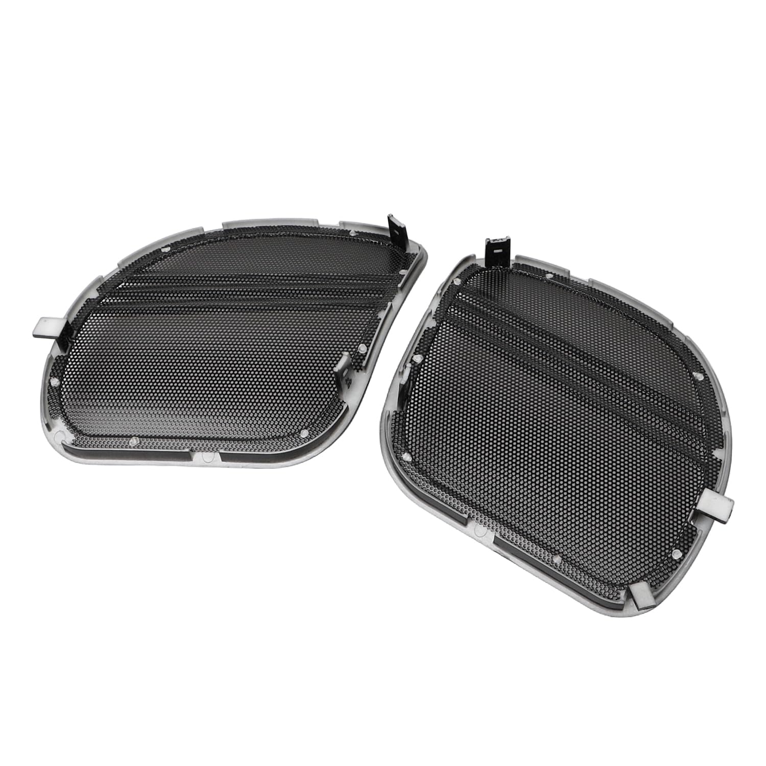 Nero lucido Trim della copertura delle griglie degli altoparlanti Tri-Line Per Harley Touring Road Glide 2015-2023
