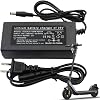 Electric Scooter Charger, Scooter Charger 42V - Smart Charger Full Vision Battery Maintainer - Energy Saving Power Tool Electric Scooter Accessories for ebikes Drift Cars