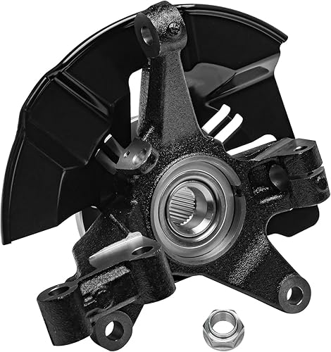 Miniatura 7 de Detroit Axle - 2 nudillos de dirección delanteros para Mazda CX-9 07-15, 07-12 CX-7, 2 nudillos de dirección y cojinetes de rueda de repuesto 2007