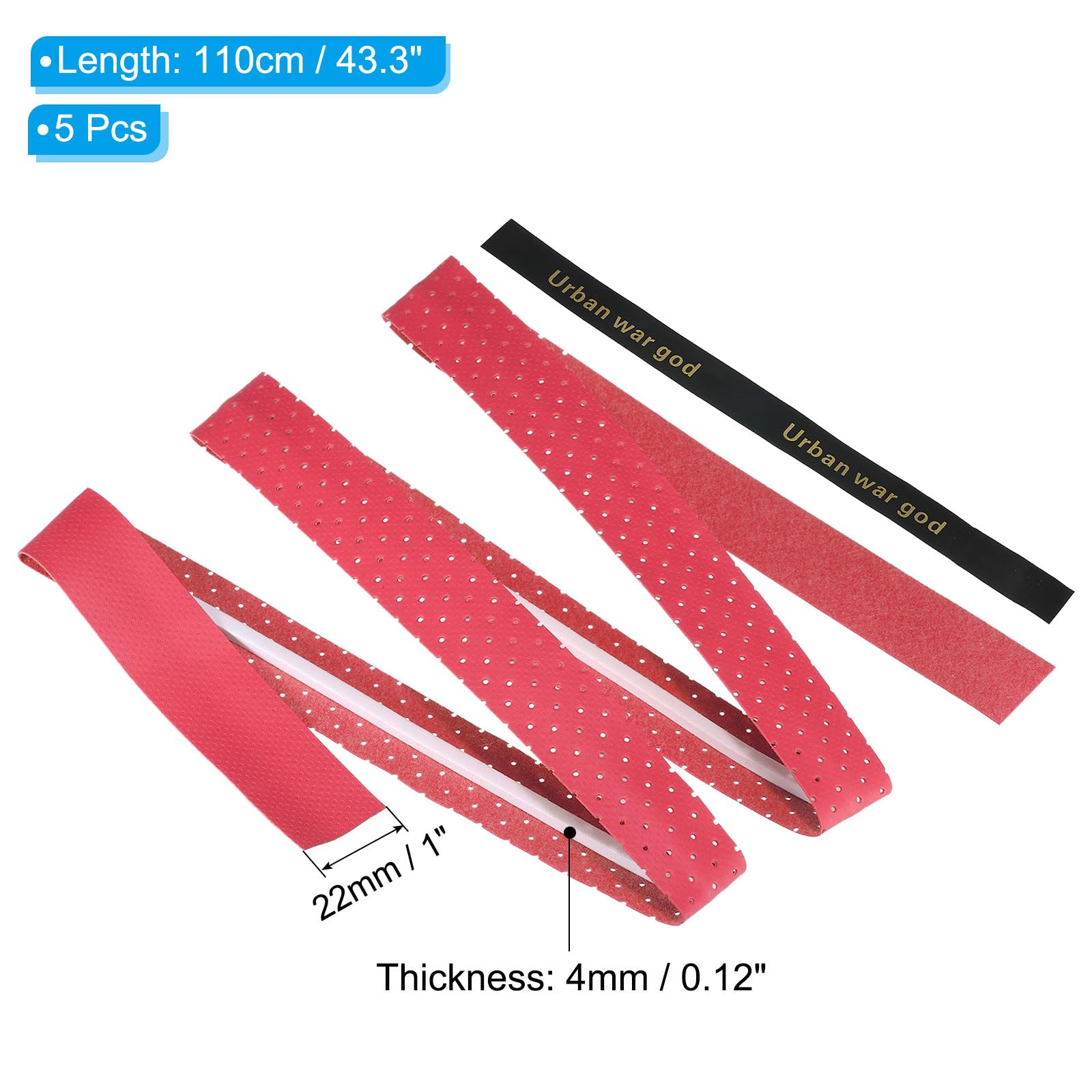 PATIKIL 43.3" Tennis Racket Grip Tape - Image 2