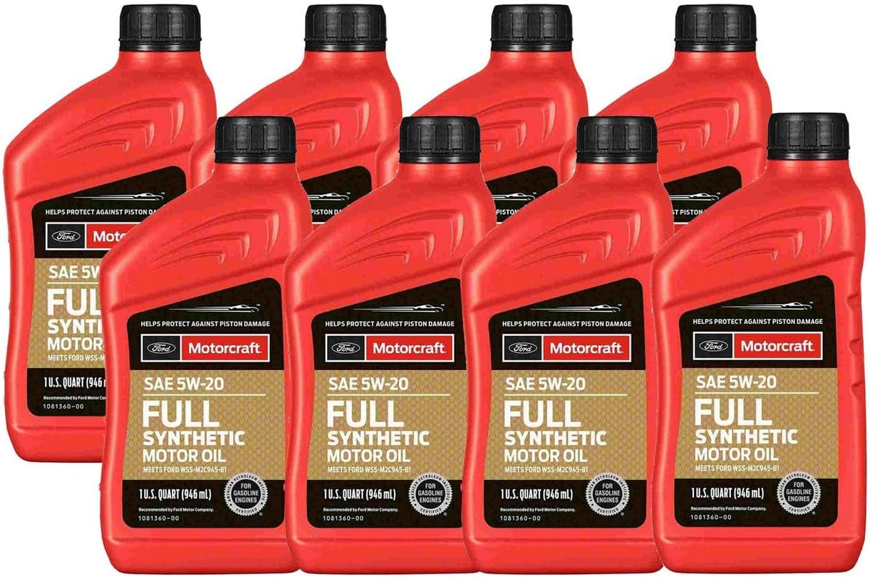 Genuine OEM Full Synthetic Motor Oil SAE 5W-20-8 Quart
