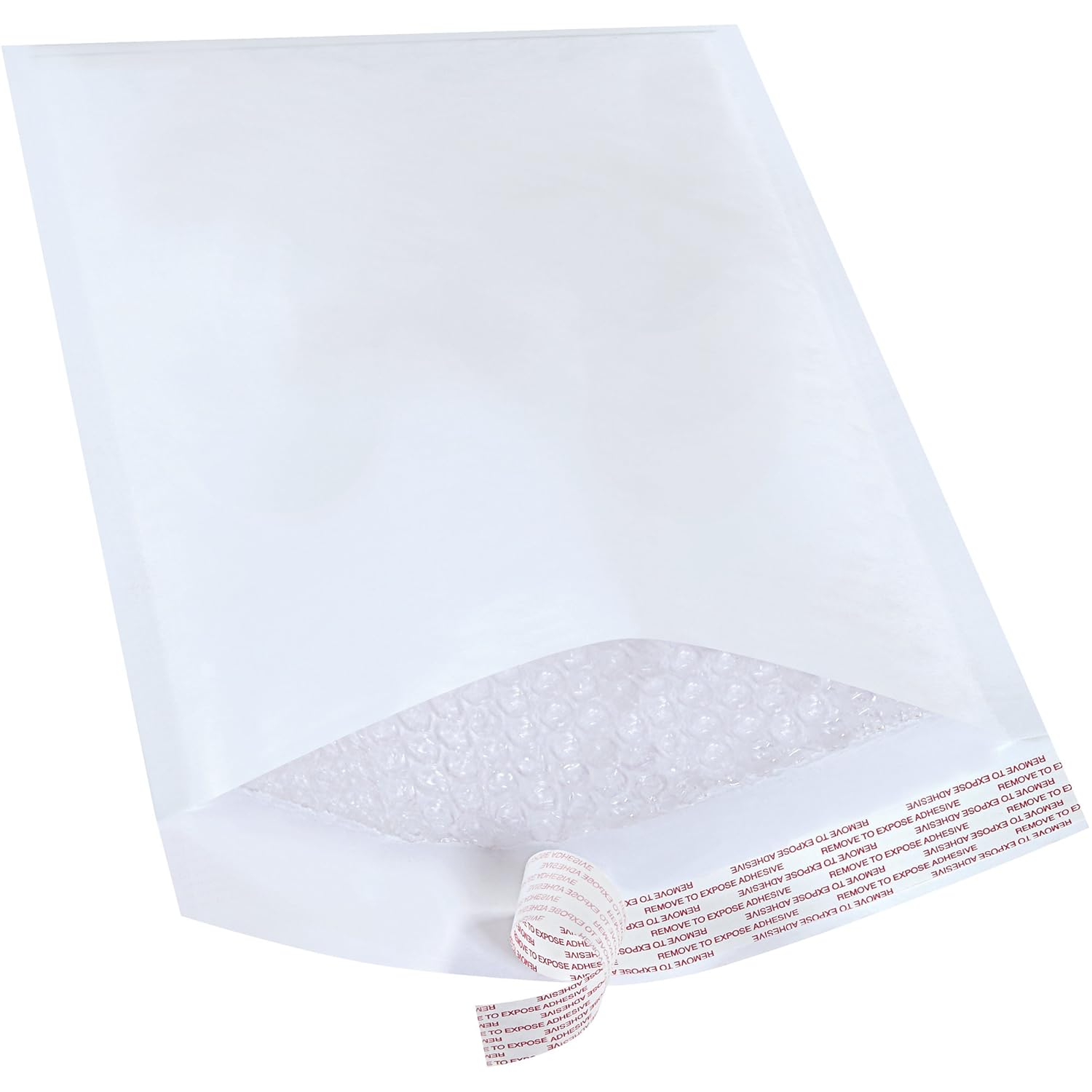 Aviditi White Bubble Mailers, #3, 8 1/2" x 14 1/2", Self-Seal, Padded Envelopes for Packing, Mailing and Shipping, Case of 25